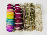 Sage Variety Pack of 7 Chakras w/ WS, Rose w/ WS, Rosemary & Lavender w/ WS, White Sage Only