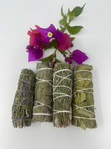 Sage Variety Pack #5 (Rosemary & Lavender with White Sage, Eucalyptus with White Sage, Rosemary and White Sage, Eucalyptus only