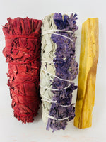 Variety Pack of 1 Dragon Blood, 1 Lavender, 1 Palo Santo