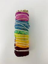 Variety Pack of 7-Chakras w/ White Sage, Rosemary & Lavender w/ White Sage, and Palo Santo Stick